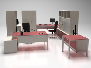 Серия мебели "Квадро"